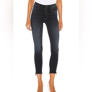 MOTHER High Waisted Looker Ankle Fray Last Call Size 30
